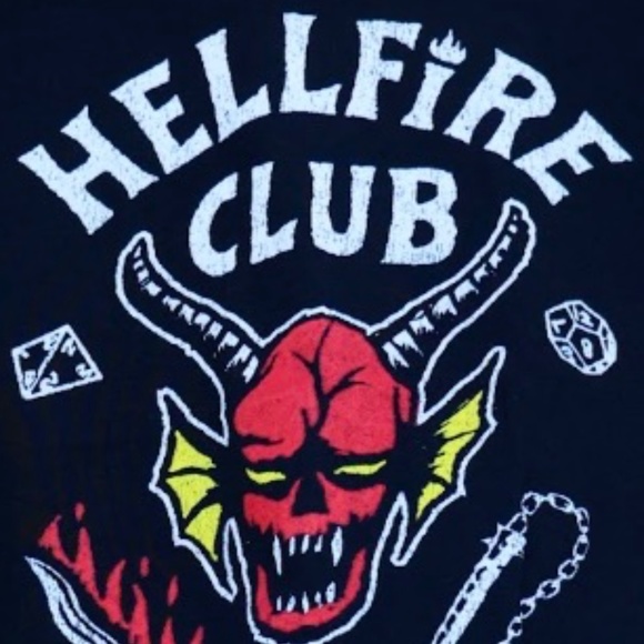 HELLFIRE CLUB GRAPHIC TSHIRT - Picture 2 of 2